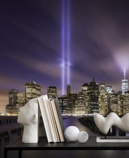 Muurschildering van New York