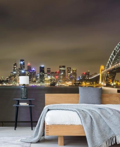 fondo de pantalla de at night sydney bridge fondo de pantalla de at night sydney bridge