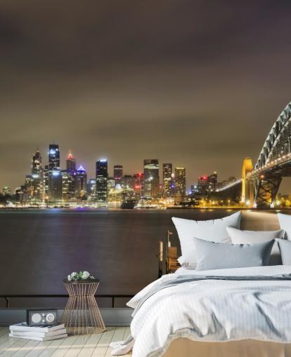 fondo de pantalla de at night sydney bridge fondo de pantalla de at night sydney bridge