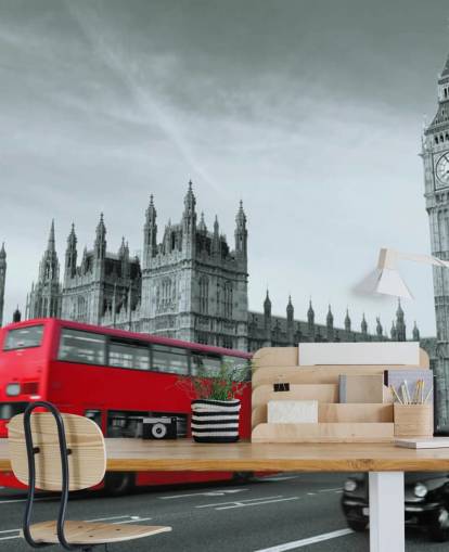Papel de Parede London Bus Papel de Parede London Bus