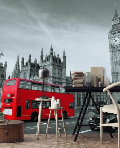 Carta da parati London Bus
