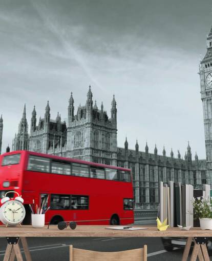 Londoner Bus-Tapete