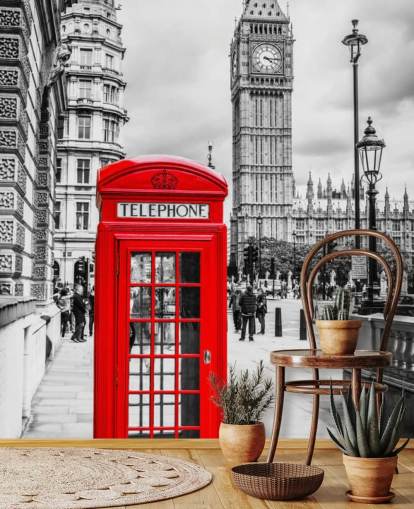 Telephone Box wallpaper