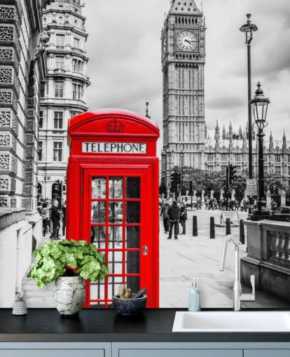 Telephone Box wallpaper