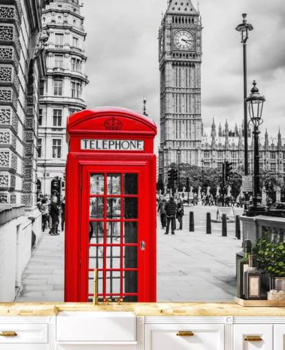 Telephone Box wallpaper