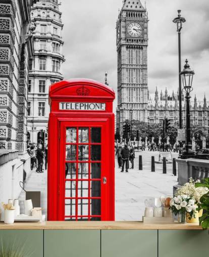 Telephone Box wallpaper