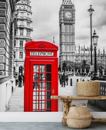 Telephone Box wallpaper