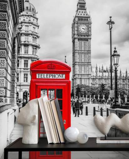 Fondos de Telephone Box