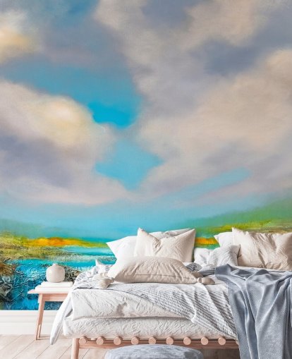abstract painting of a waterfall wallpaper abstract painting of a waterfall wallpaper
