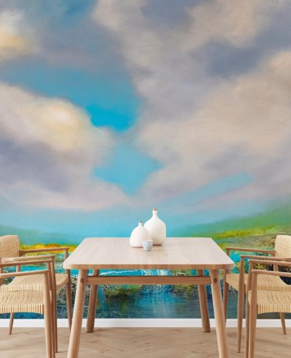 abstract painting of a waterfall wallpaper abstract painting of a waterfall wallpaper