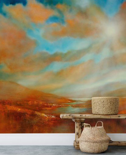 orange hills and orange clouds wallpaper orange hills and orange clouds wallpaper