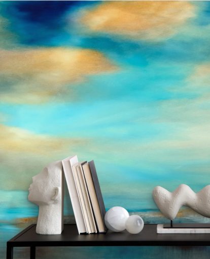 peinture d'un fond d'écran bleu et pourquoi ciel au-dessus d'une rivière peinture d'un fond d'écran bleu et pourquoi ciel au-dessus d'une rivière