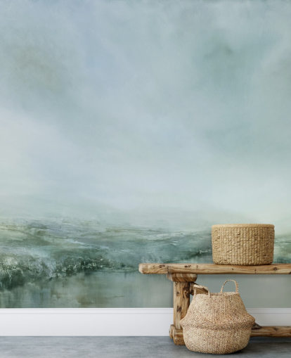 pittura astratta di una carta da parati nebbiosa brughiera pittura astratta di una carta da parati nebbiosa brughiera