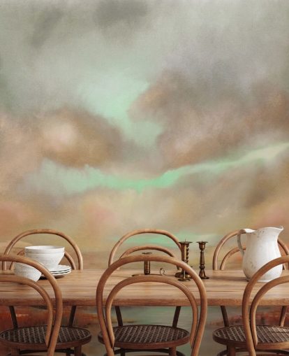 Distesa rossa Carta da parati Sky