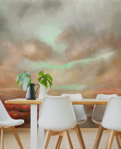 Red Expanse Sky Wallpaper