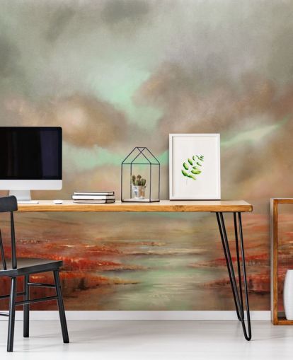 Extensão vermelha Papel de parede Sky