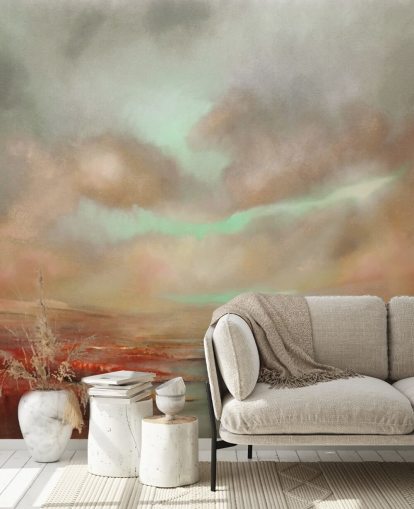 Punainen lakeus Sky Taustakuva Punainen lakeus Sky Taustakuva