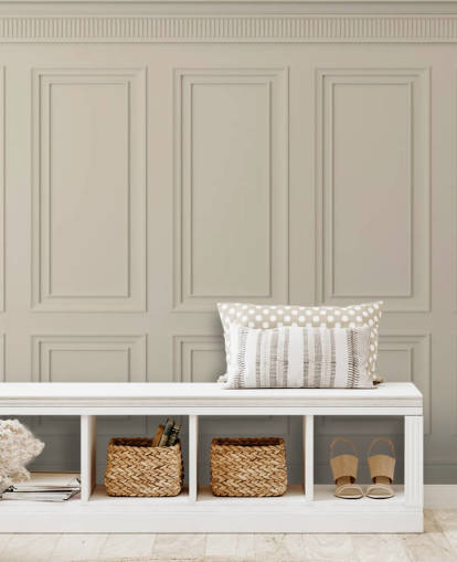 beige farget panel tapet beige farget panel tapet
