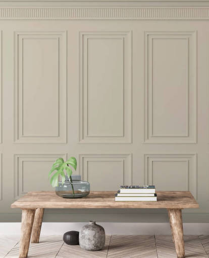 carta da parati a pannelli beige