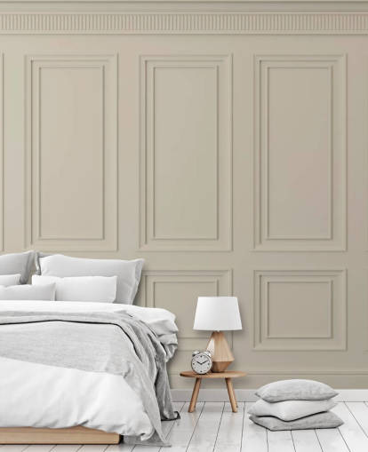 beige farvet panel tapet beige farvet panel tapet