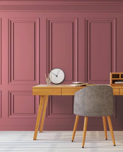 rosa panel tapet med skygge