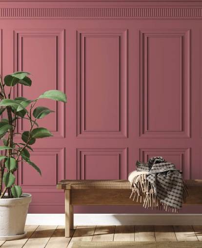 pink panel tapet med skygge