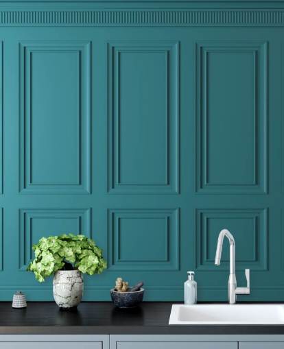 papel pintado rectangular y panel cuadrado verde azulado papel pintado rectangular y panel cuadrado verde azulado