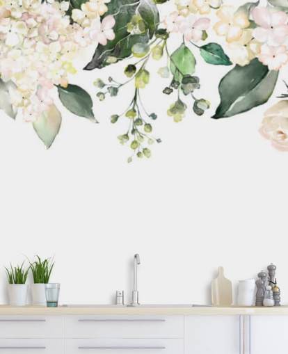 fleurs blanches et vertes pendantes papier peint fleurs blanches et vertes pendantes papier peint