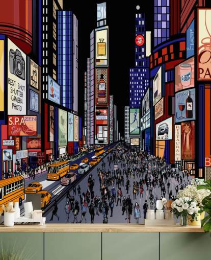 colourful abstract times square wallpaper colourful abstract times square wallpaper