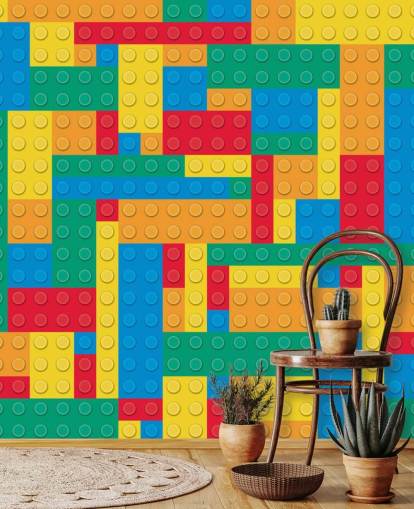 Papel pintado Bloques de Lego
