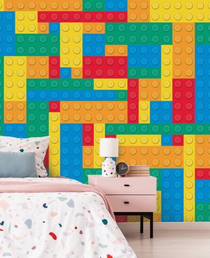 Värikäs Lego Blocks Taustakuva