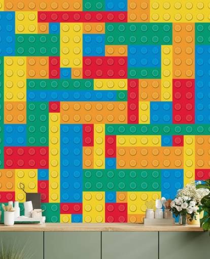 Papel pintado Bloques de Lego Papel pintado Bloques de Lego