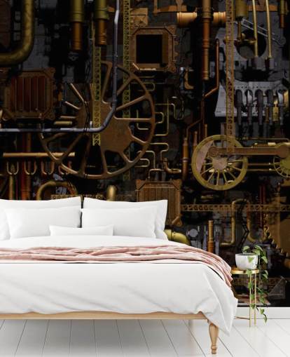 Machine Cogs and Wheels Wallpaper