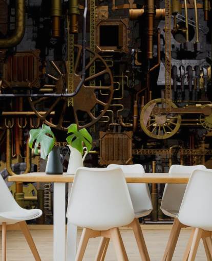 Machine Cogs and Wheels Wallpaper