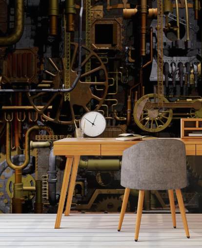 Machine Cogs and Wheels Wallpaper