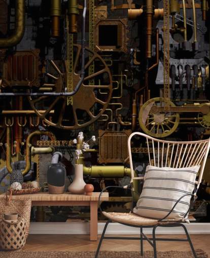 Machine Cogs and Wheels Wallpaper