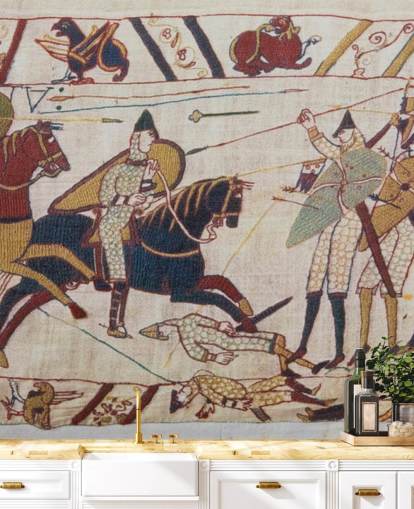 Décoration murale tapisserie normande de Bayeux