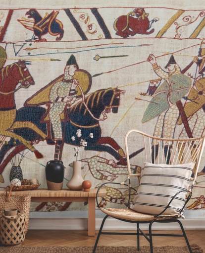 Décoration murale tapisserie normande de Bayeux