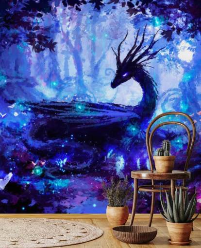 fondo de pantalla de bosque de dragones oscuros fondo de pantalla de bosque de dragones oscuros