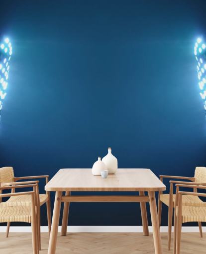 Fondo de pantalla de luces de estadio de fútbol azul en