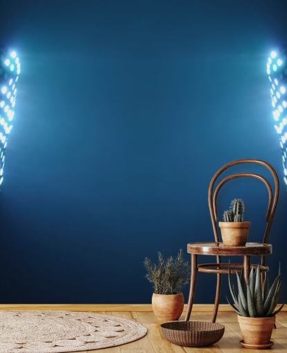 Blue Soccer Stadium Lights at Night Wallpaper Blue Soccer Stadium Lights at Night Wallpaper