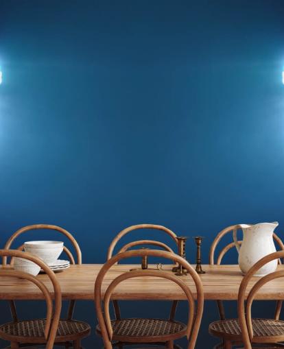 Blue Soccer Stadium Lights at Night Wallpaper