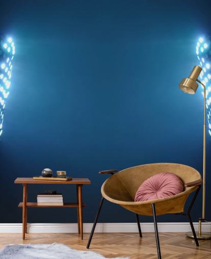 Blue Soccer Stadium Lights at Night Wallpaper Blue Soccer Stadium Lights at Night Wallpaper