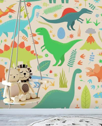 värikäs sarjakuva dinosaurukset taustakuva värikäs sarjakuva dinosaurukset taustakuva