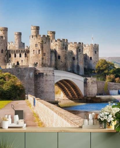  Conwy Castle in Wales, United Kingdom