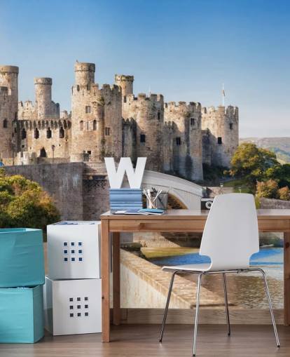  Castillo de Conwy en Gales, Reino Unido