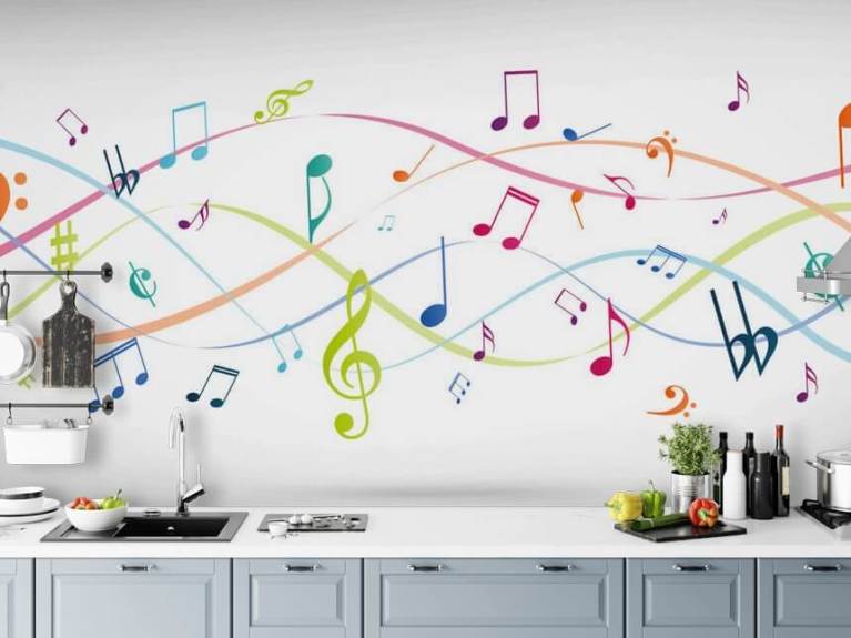 Music Wallpaper & Wall Murals Wallsauce EU