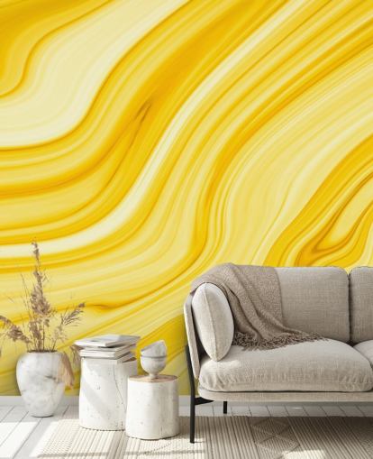 geel marmer geode behang geel marmer geode behang