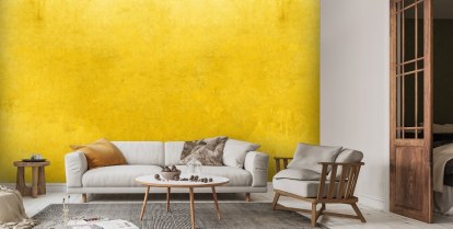 Textured Yellow Wallpaper | Wallsauce UK