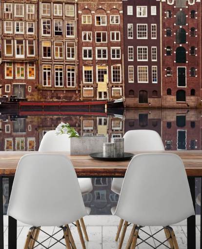 gamle amsterdam hus tapet gamle amsterdam hus tapet